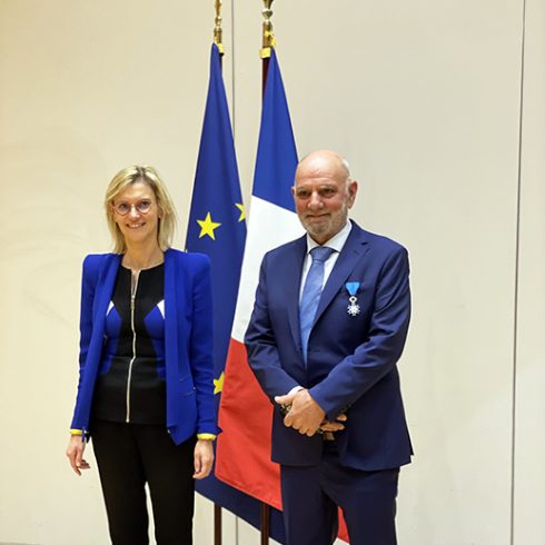 Order of Merit Medal for Dany Delmas - INFACO