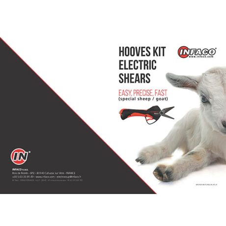 Brochure kit onglon pour sécateur électrique F3010 en Anglais - INFACO