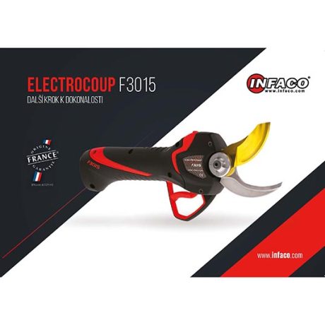 Brochure sécateur électrique ELECTROCOUP F3015 en Tchèque - INFACO