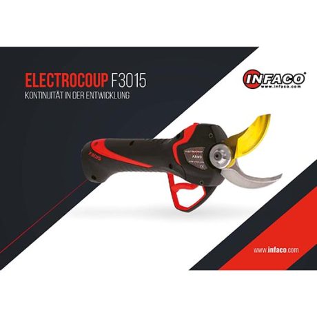 Brochure sécateur électrique ELECTROCOUP F3015 en Allemand - INFACO