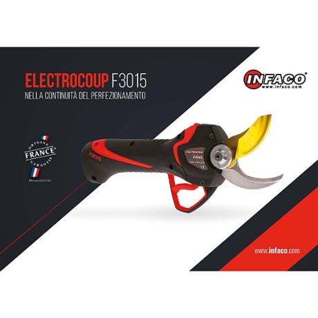Brochure sécateur électrique ELECTROCOUP F3015 en Italien - INFACO