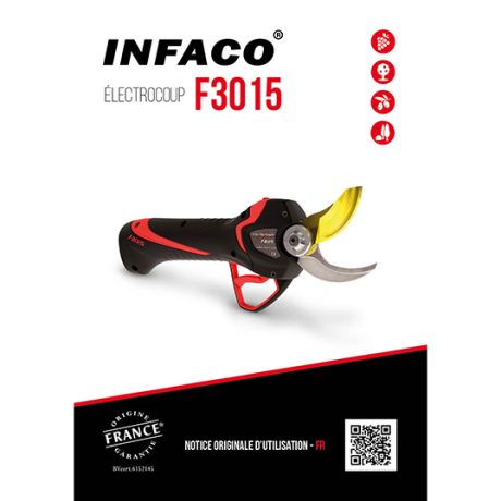 Notice sécateur électrique F3015 en Français - INFACO