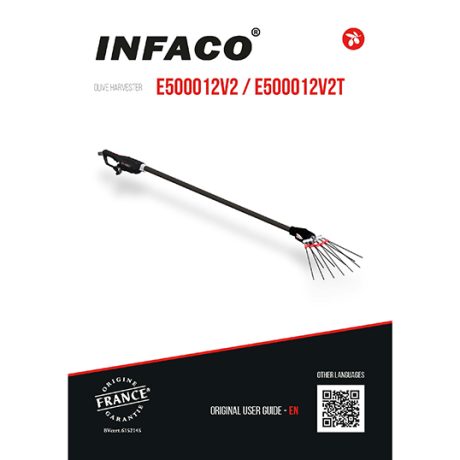 Notice vibreur à olives Electroliv 12 V Anglais - INFACO