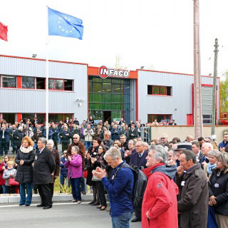 Building inauguration video at Cahuzac sur Vère - INFACO
