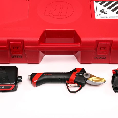 Sécateur électrique professionnel F3020 tête standard + porte sécateur + batterie + mallette - INFACO