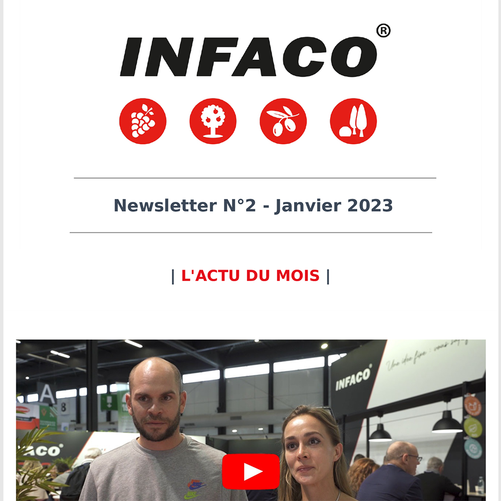 Newsletter clients janvier 2023 - INFACO
