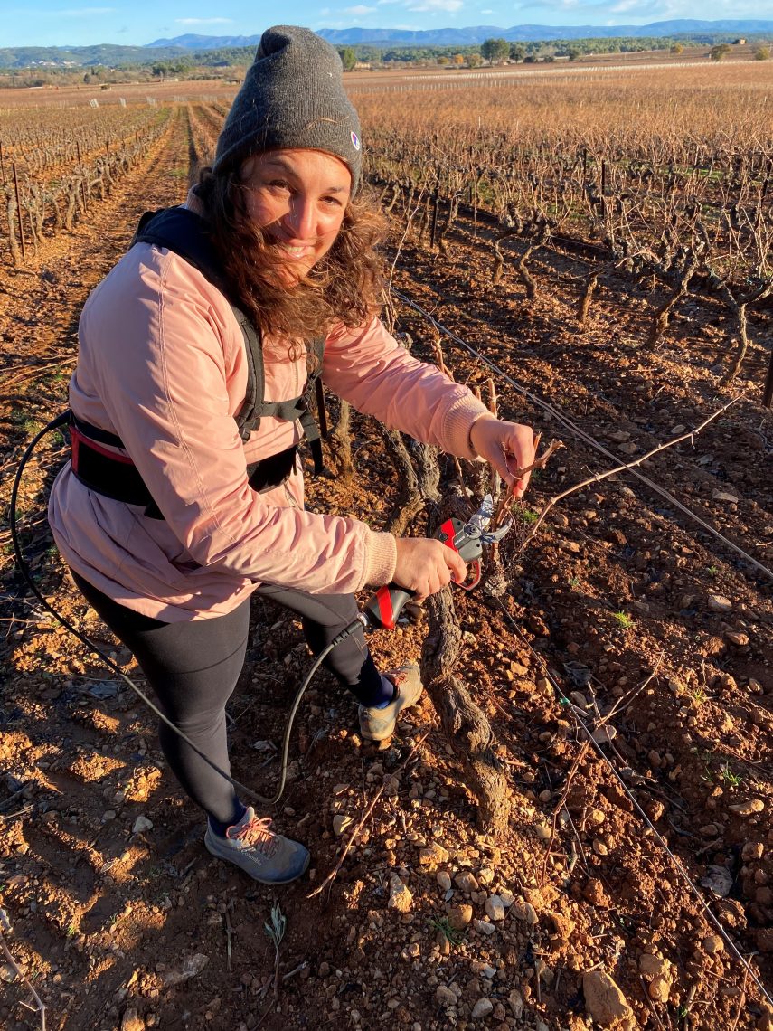 Photo d'Aurore, The French Vigneronne