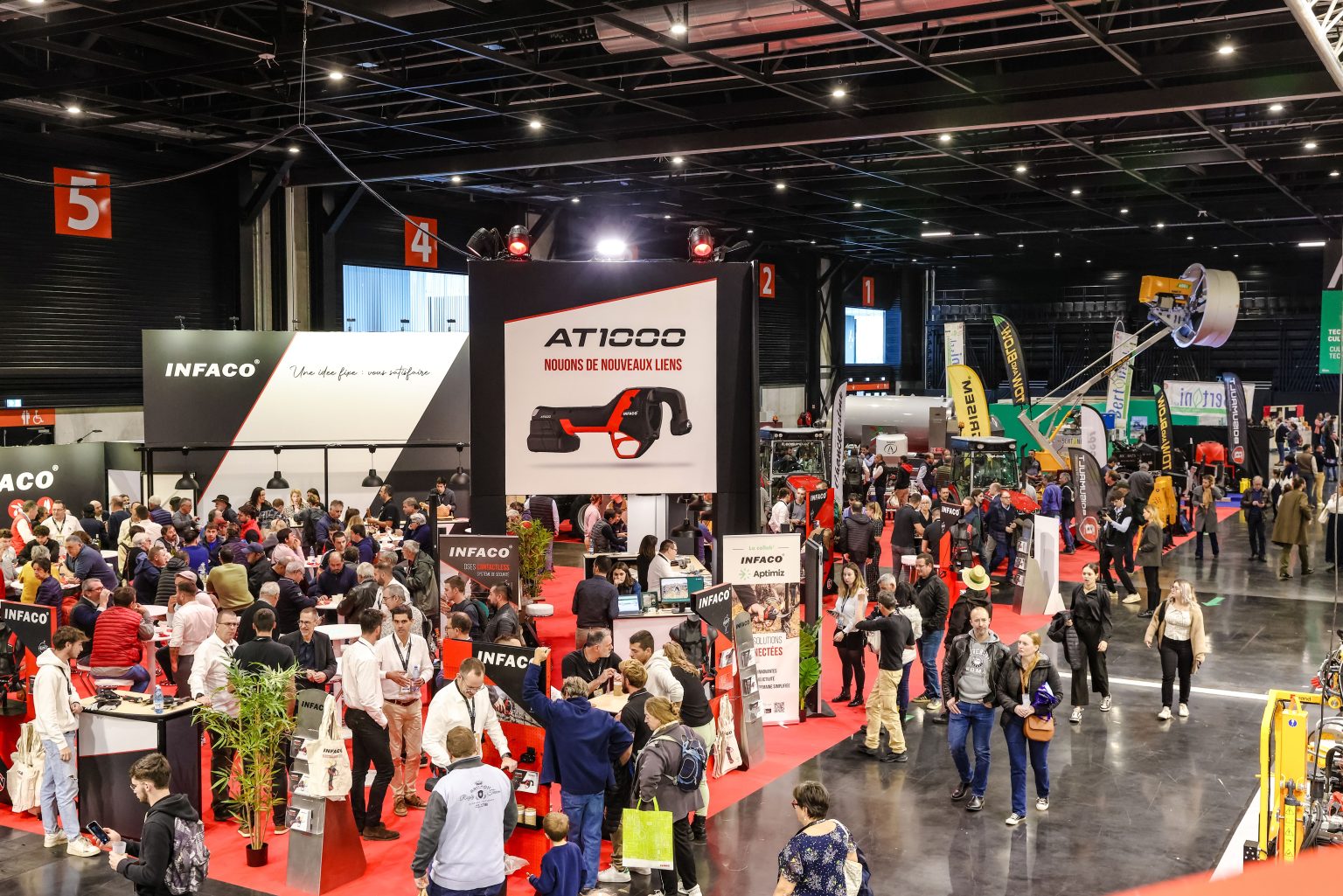 INFACO-Stand auf der Vinitech 2024 in Bordeaux